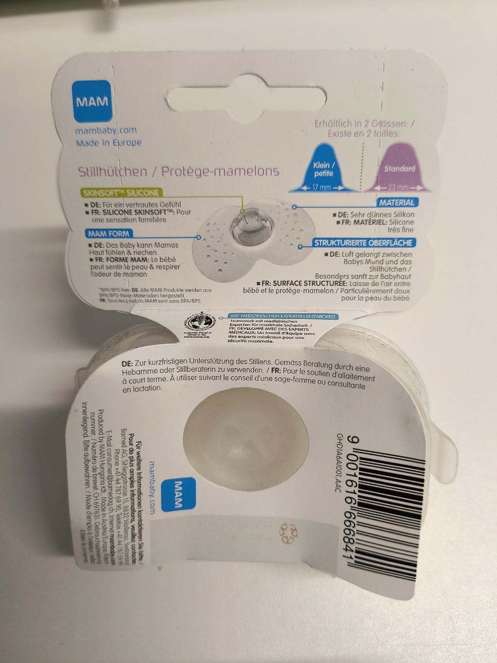 Mam Baby-Mahlzeiten: Mam Stillhütchen neu – Neu und originalverpackt aus Langendorf von thouwanda 1