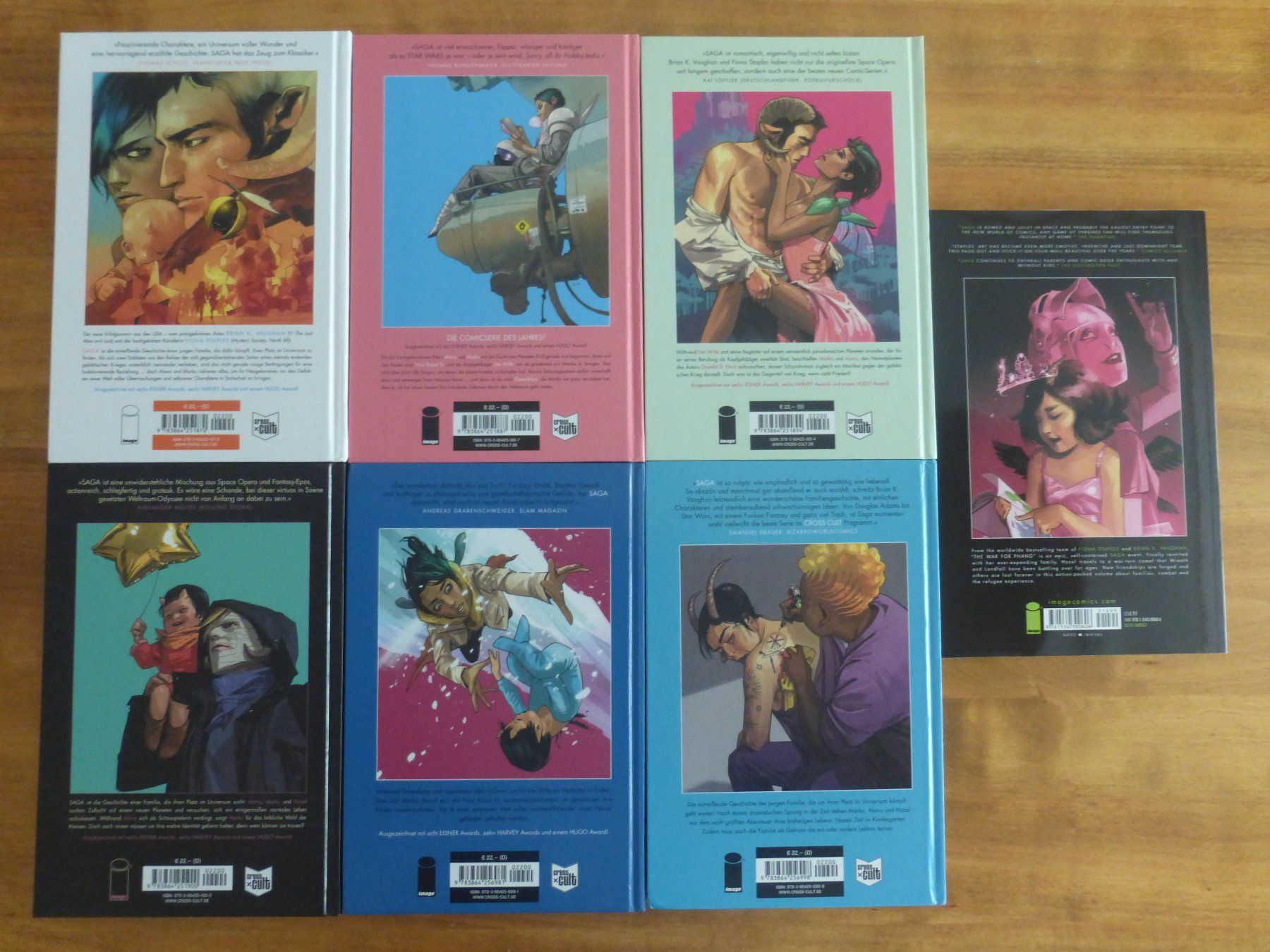 Fumetti: Saga 1 - 7 Sci Fi Comic Staples K. Vaughan – Nuovo (secondo la descrizione) da Zumikon venduto da psisound 1