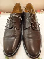 Bally Oxford Shoes Brown Leather 44