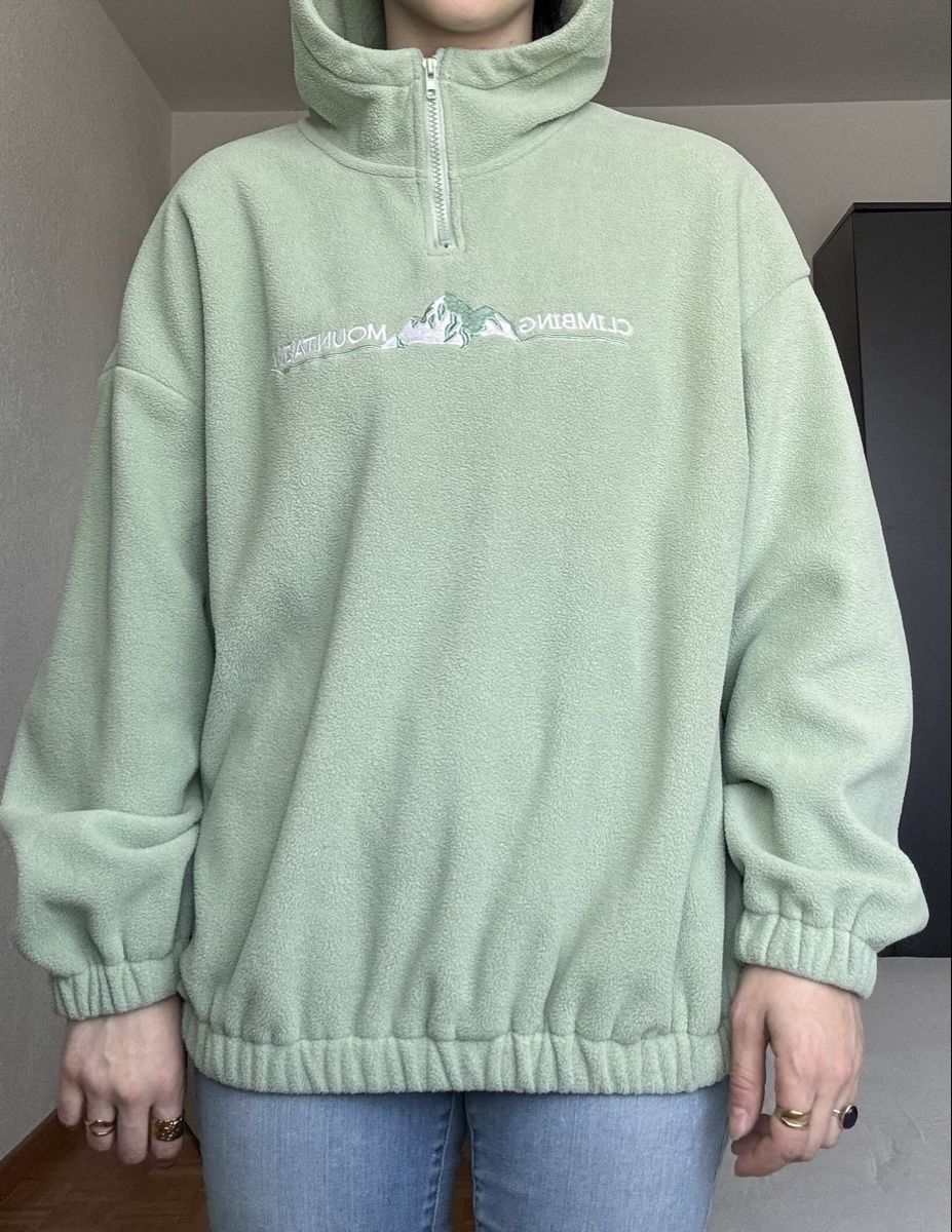 Pulls & Sweat-shirts: Fleece Pullover Mintgrün Grösse M – Neuf (Voir description) à Landquart par Happyhippo42 2