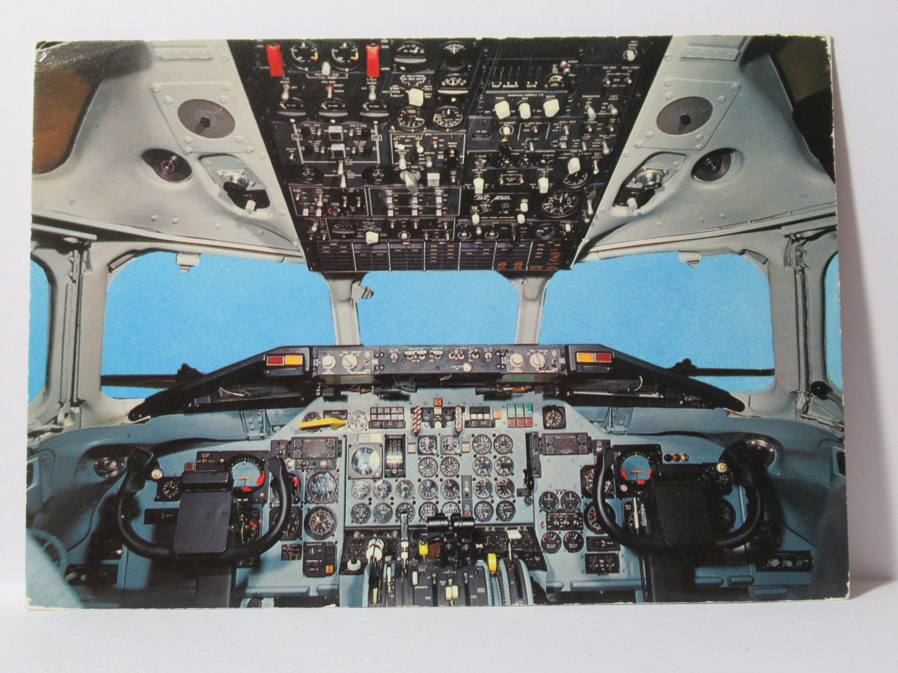 Cartes postales: Flugzeug , Cockpit einer SWISSAIR DC 9 – Neuf (Voir description) à Grenchen par Bluemchen1900