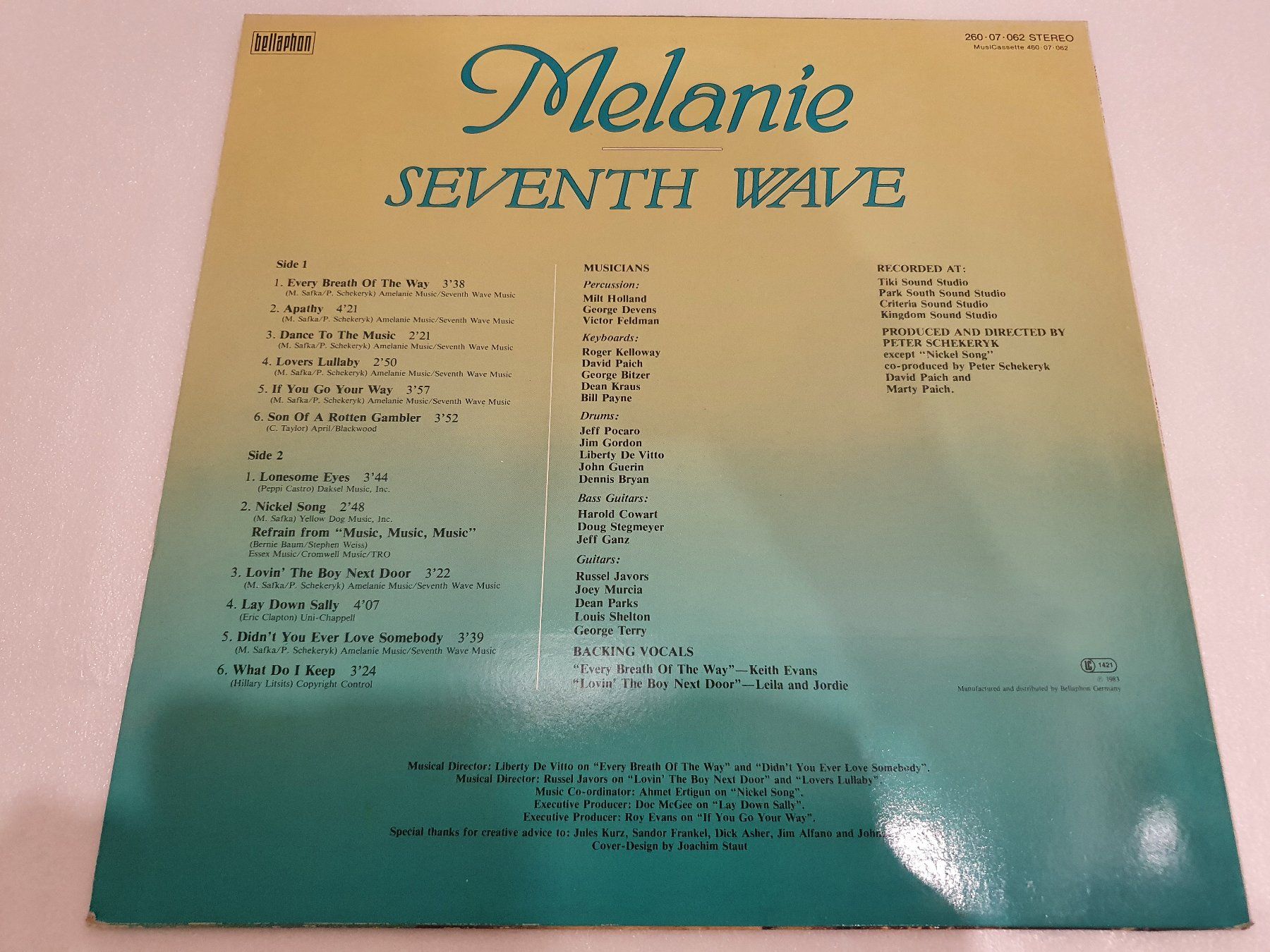 Schallplatten: Melanie – Seventh Wave – Gebraucht aus Uster von Vinyl-Leidenschaft 1