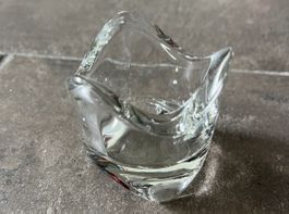 Bougeoir en verre
