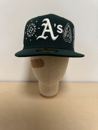 Oakland A's New Era 59Fifty Cap Grün Gr. 7 1/4 Neu