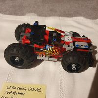 LEGO Technic 42073 BASH!/Tout Flamme, voiture rétrofriction