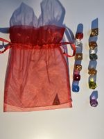 Würfelset mit Beutel, RPG Zubehör, Mehrere Farben, Neu