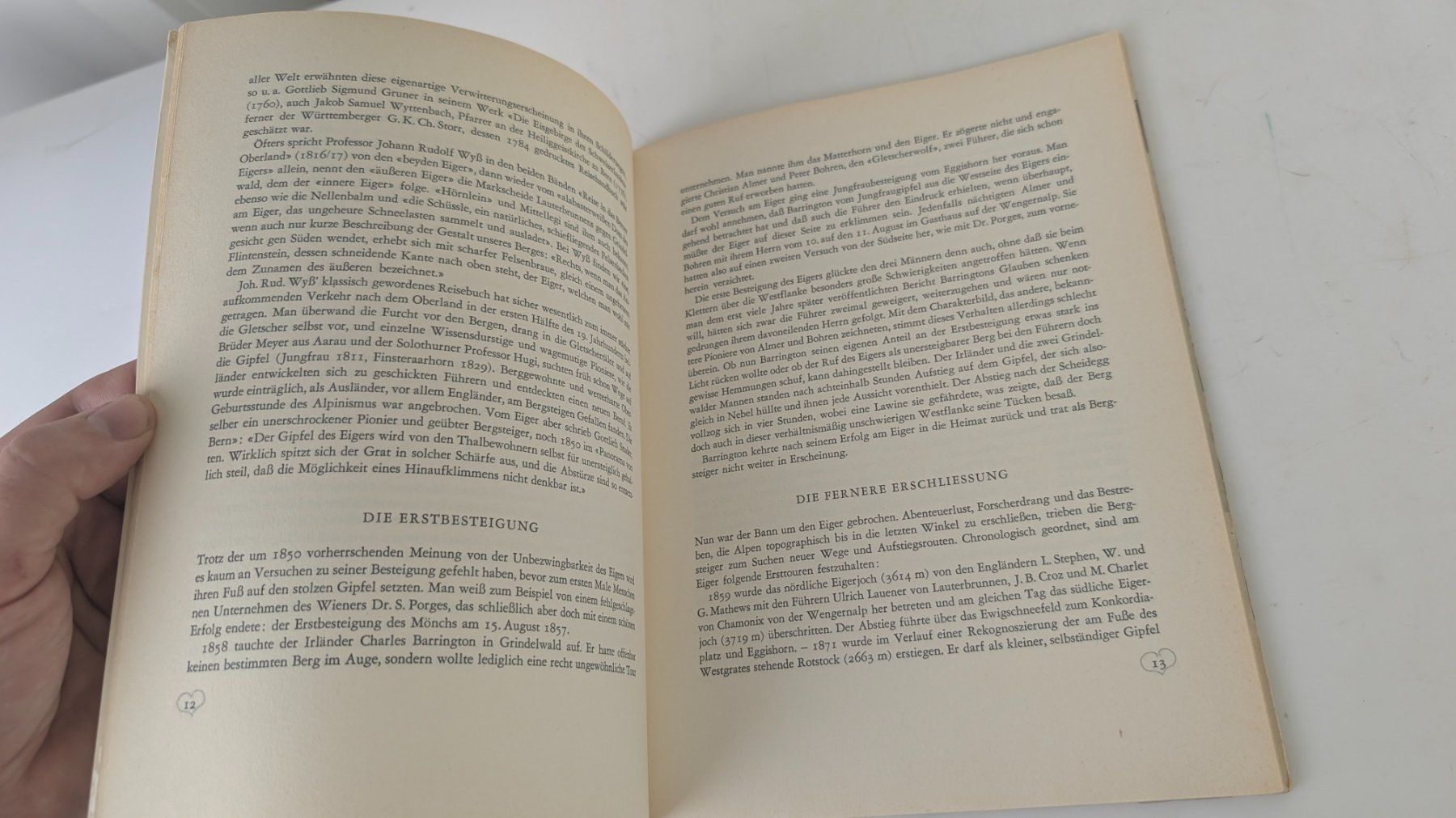 Bücher: Berner Heimatbücher: Der Eiger 1959 – Gebraucht aus Zürich von axolottchen 9