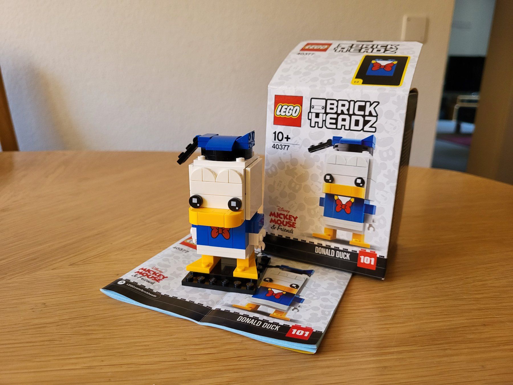 Lego Kit di costruzioni: Lego BrickHeadz Donald Duck 40377 – Usato da Unterägeri venduto da Kowi1