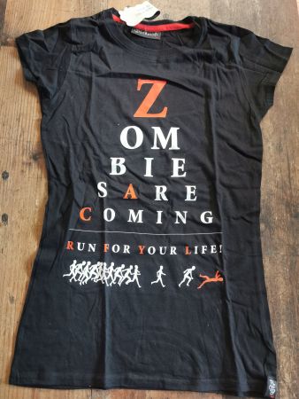 Darksideclothing Shirt Zombies are coming *NEU* M L XL