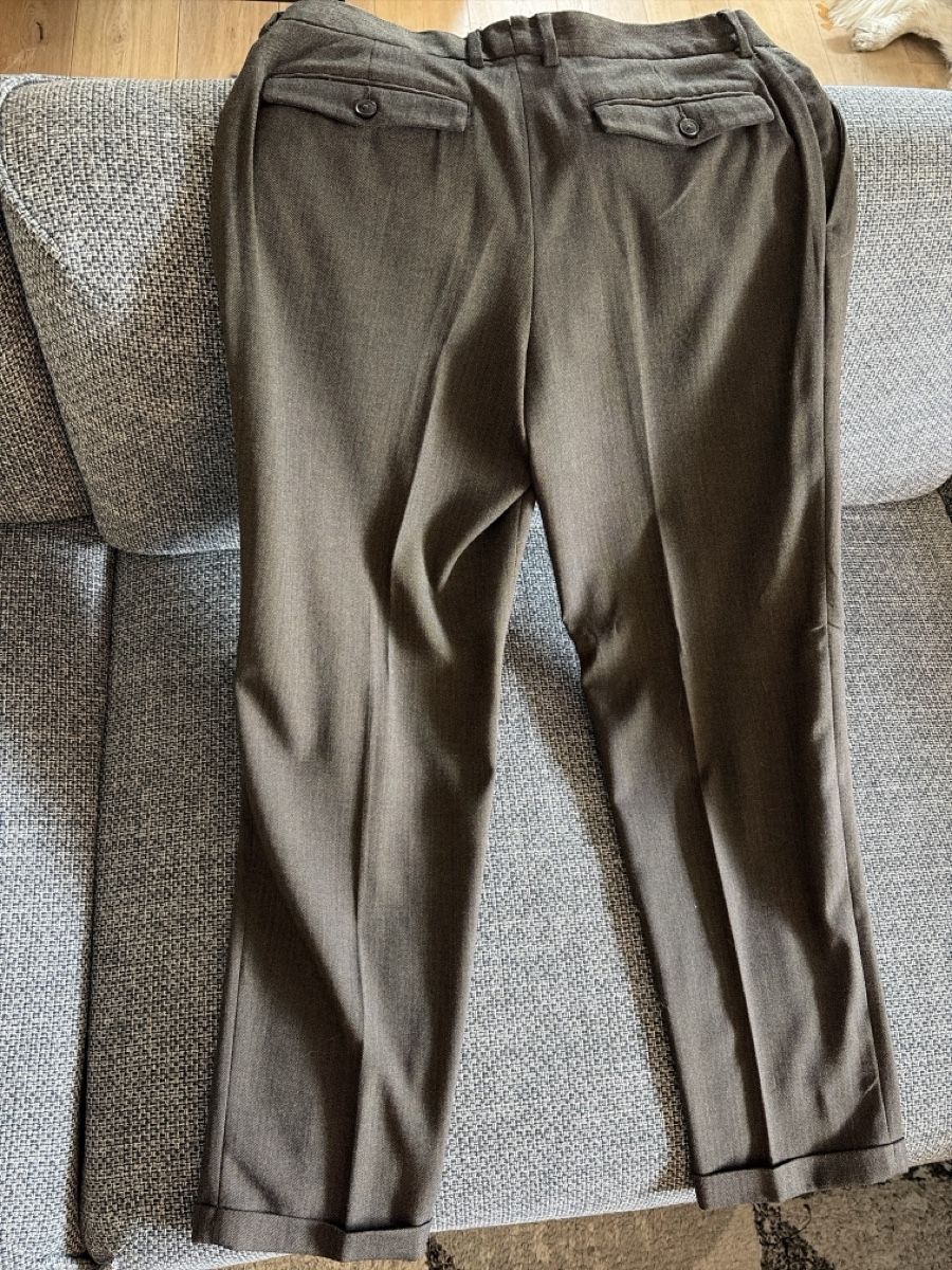 H&M Pantaloni: Braune H&M Stoffhose – Usato da Pontresina venduto da dav_qr2s 2