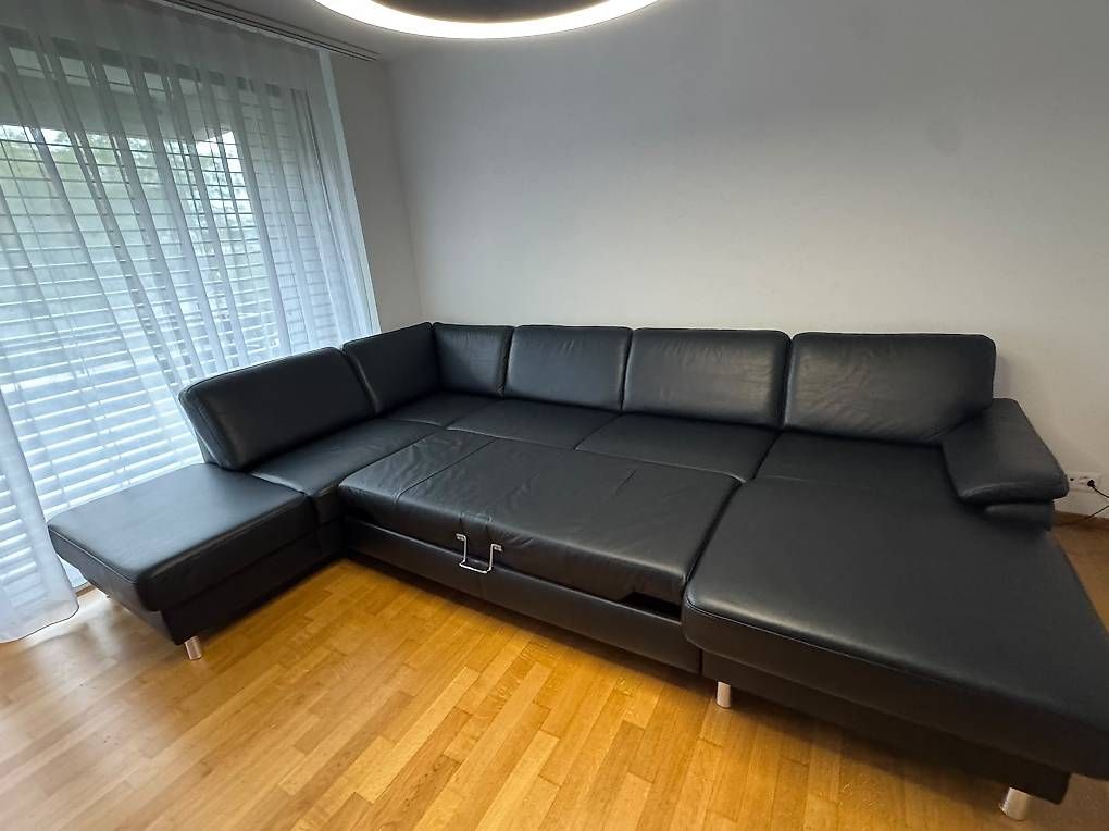 Sofas: Sofa / Wohnlandschaft Echtleder – D'occasion à Ottoberg par daere4 1