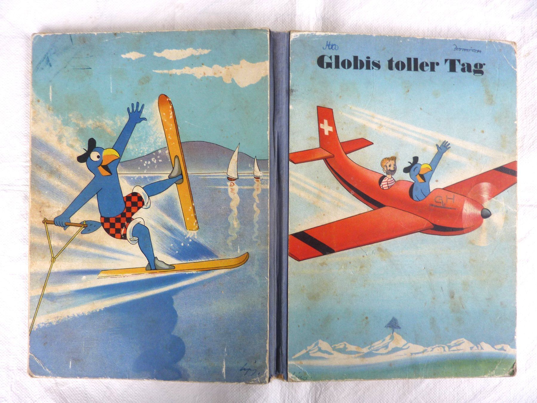 Fumetti: Globis toller Tag, 1. Auflage 1960 – Usato da Lustmühle venduto da kloster46