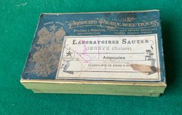 Boîte ampoules Sauter 1925