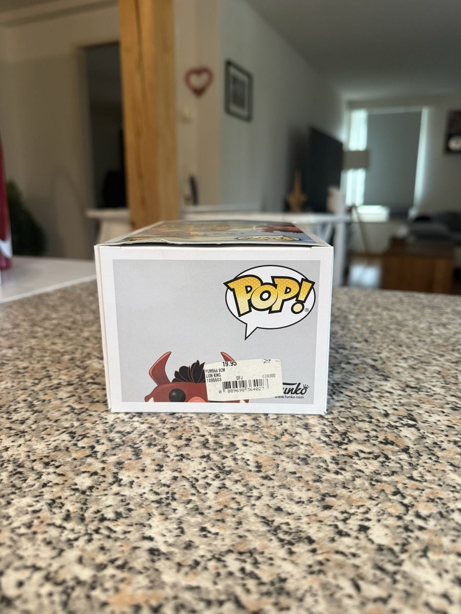 Funko Statuette: Funko Pop Luau Pumbaa 498 Disney – Nuovo e nell'imballaggio originale da Wädenswil venduto da dom_pz5d 5