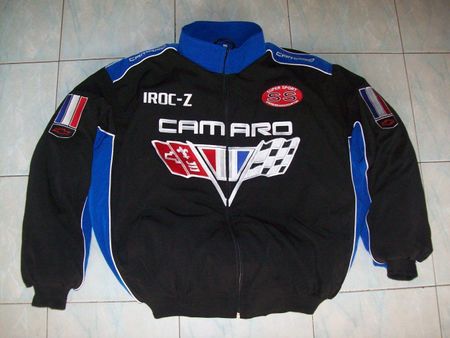 NEU CAMARO Z80 Fan Jacke schwarz blau alle Größen / Modelle