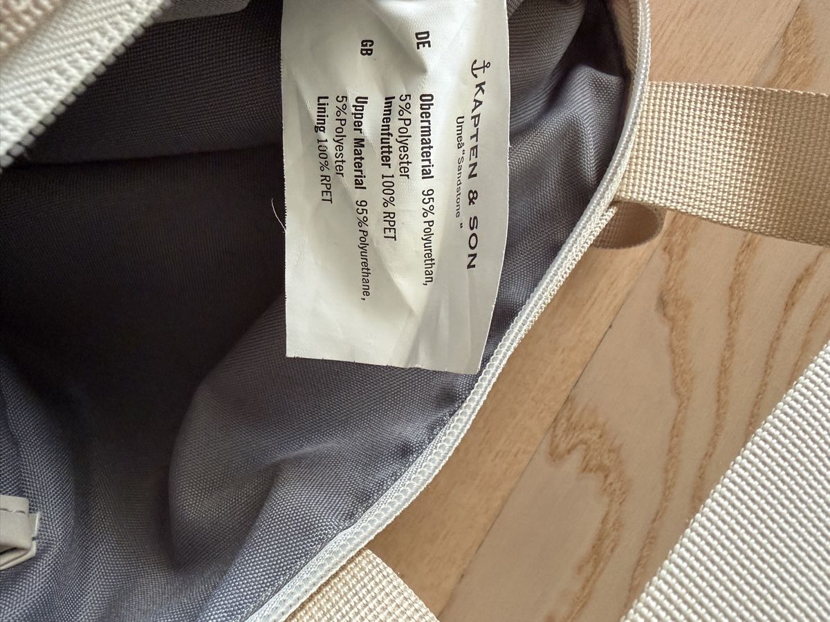 Kapten & Son Borse da donna: Sac à dos Kapten & Son, beige, bon état – Usato da Gollion venduto da nh1_l5p8 4