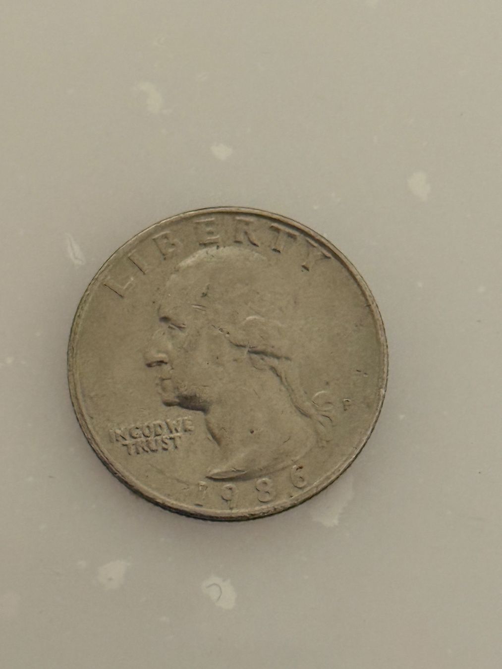 Alle Münzen: USA  Quarter Dollar  1986 – Gebraucht aus Wallisellen von SWISS_SILVER1 1