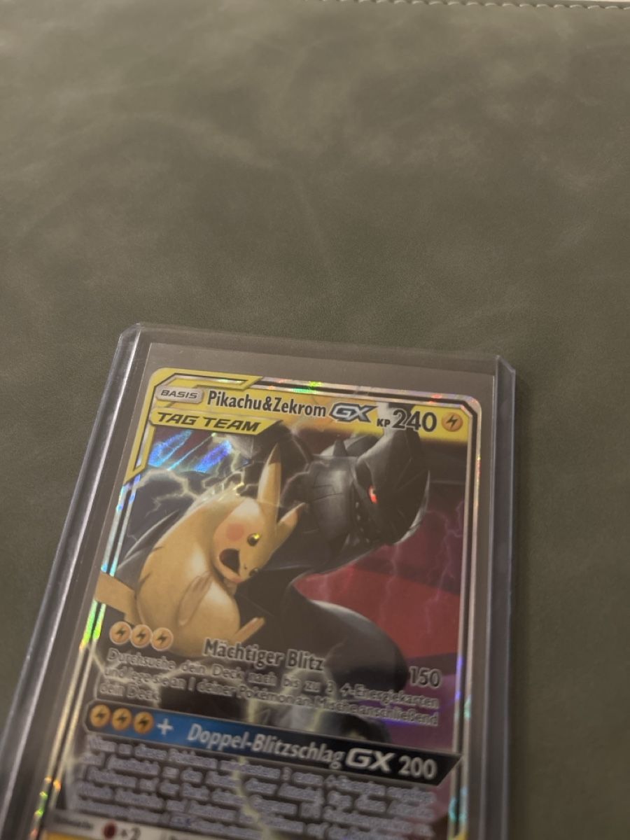Pokémon Carte collezionabili: Pikachu & Zekrom GX Tag Team – Usato da Anglikon venduto da raf_7sml 2