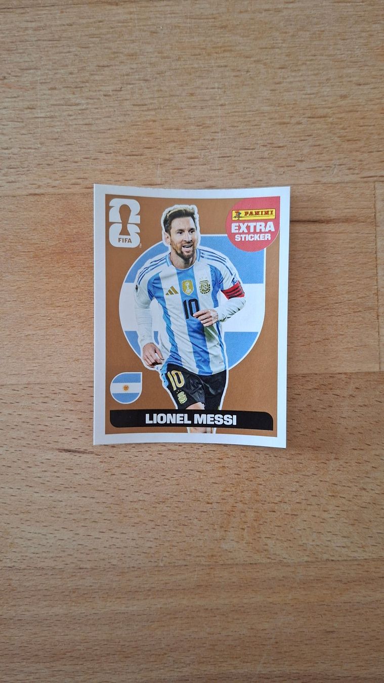 Panini Cartes à collectionner: Panini Extra Sticker 2026 Combo Messi, Vinicius, Caicedo – D'occasion à Therwil par Alain8 1