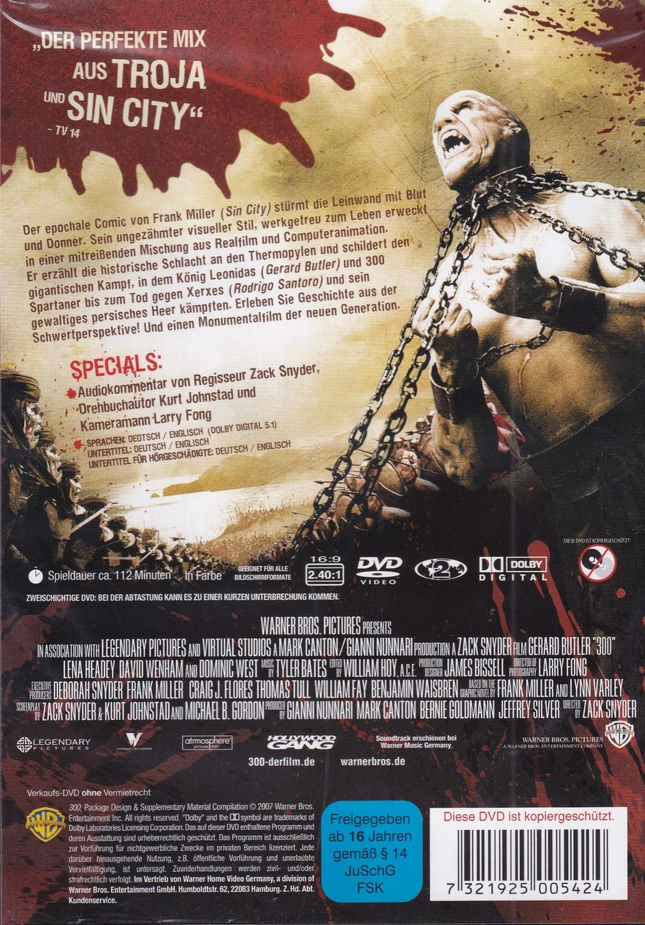 Tutti i DVDs: DVD ab Fr. 1.--, 300 – Usato da Lausen venduto da Mondeo10628 1