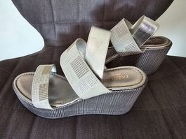 Sandales "Pazolini" Neuves, de couleur Argentée
