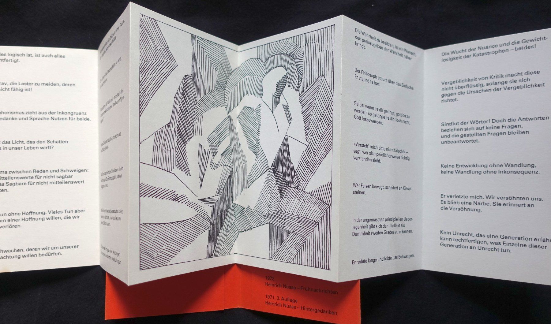 Libri: Peter Benary, Seine drei Seiten, Leporello – Usato da Gutenswil venduto da Optico 1
