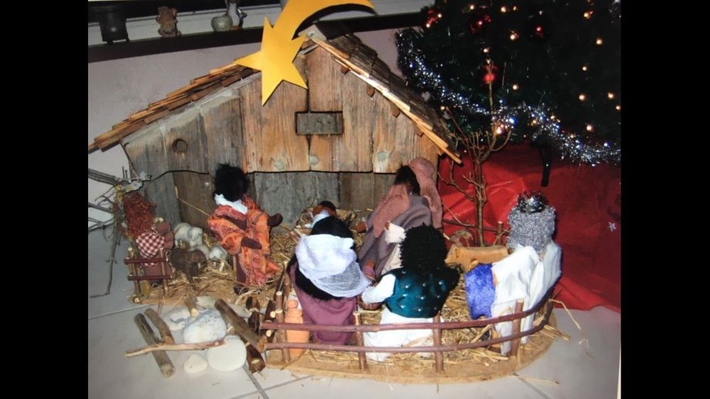 Weihnachtskrippe/ Stall originelles, handgemachtes Unikat! Kaufen