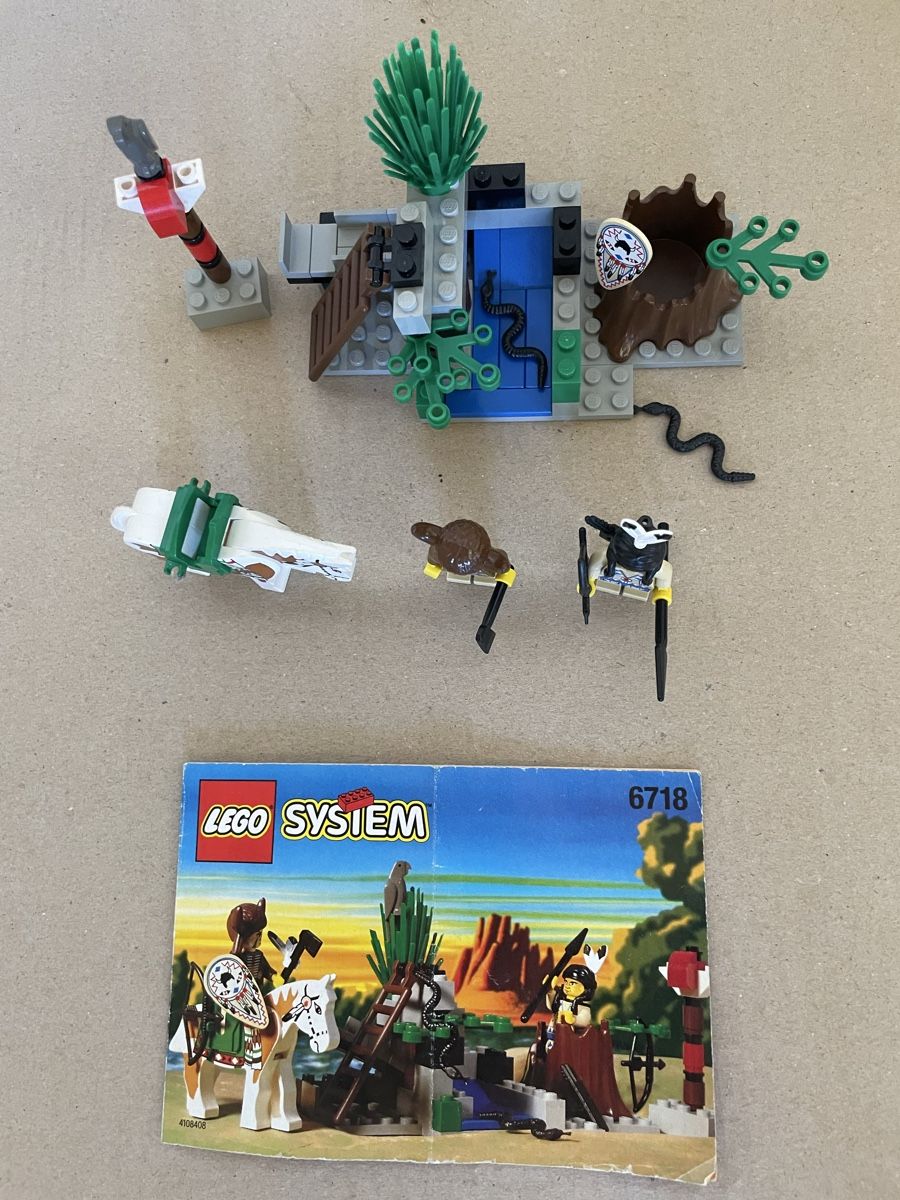 Lego Kit di costruzioni: Lego kowboy indianer western 6718 – Usato da Möriken AG venduto da Peka01