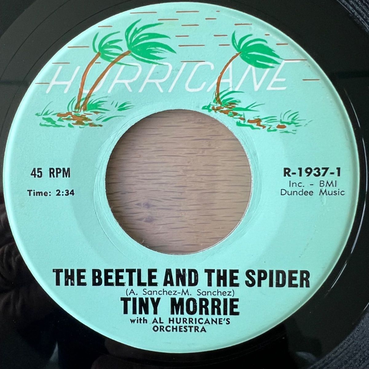 Vinyles: Tiny Morrie - The Beetle And The Spider / 1. US-Press. 1968 – D'occasion à Gais par soundcave57