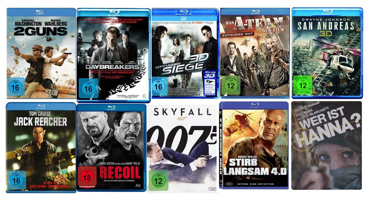 Alle DVDs: 30 x Bluray Sammlung – Gebraucht aus Wettingen von Reviled 1