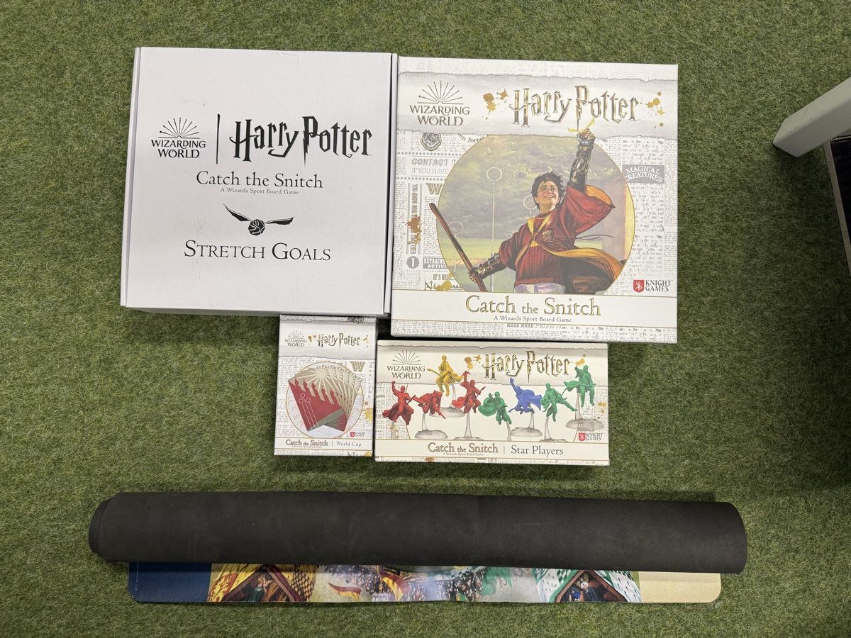 Giochi: Harry Potter - Catch the Snitch Brettspiel – Usato da Zürich venduto da cpthamandeggs