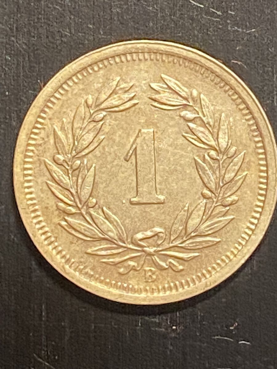 Alle Münzen: CH, 1 ct 1939 Bronze  – Gebraucht aus Corsier-sur-Vevey von Ginoarturo
