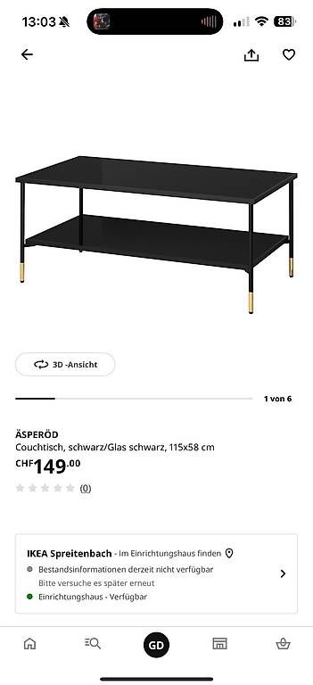 Tische: Ikea Couchtisch – Gebraucht aus Weiningen ZH von Giada_deg 4