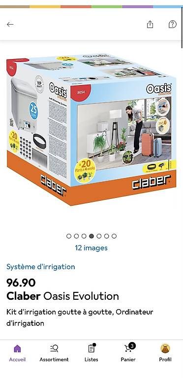 Annaffiatura & Irrigazione: Claber Oasis,  Système d'arrosage automatique – Usato da Founex venduto da lit_l8dn 1
