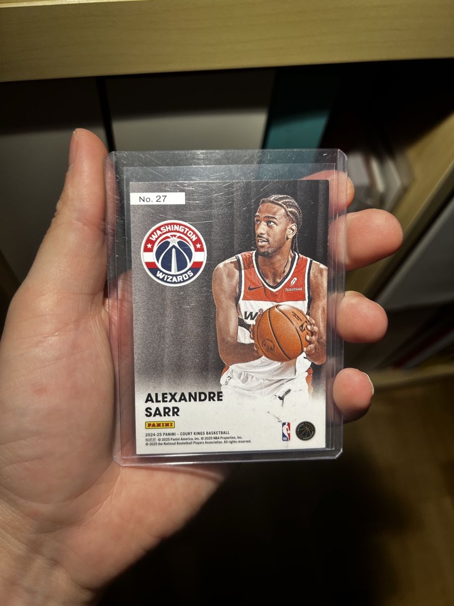 Panini Sammelbilder & Trading cards: Alexandre Sarr, Double Exposure, Panini Court Kings 2024-25 – Neu (gemäss Beschreibung) aus Allschwil von lakerscollectorch 1