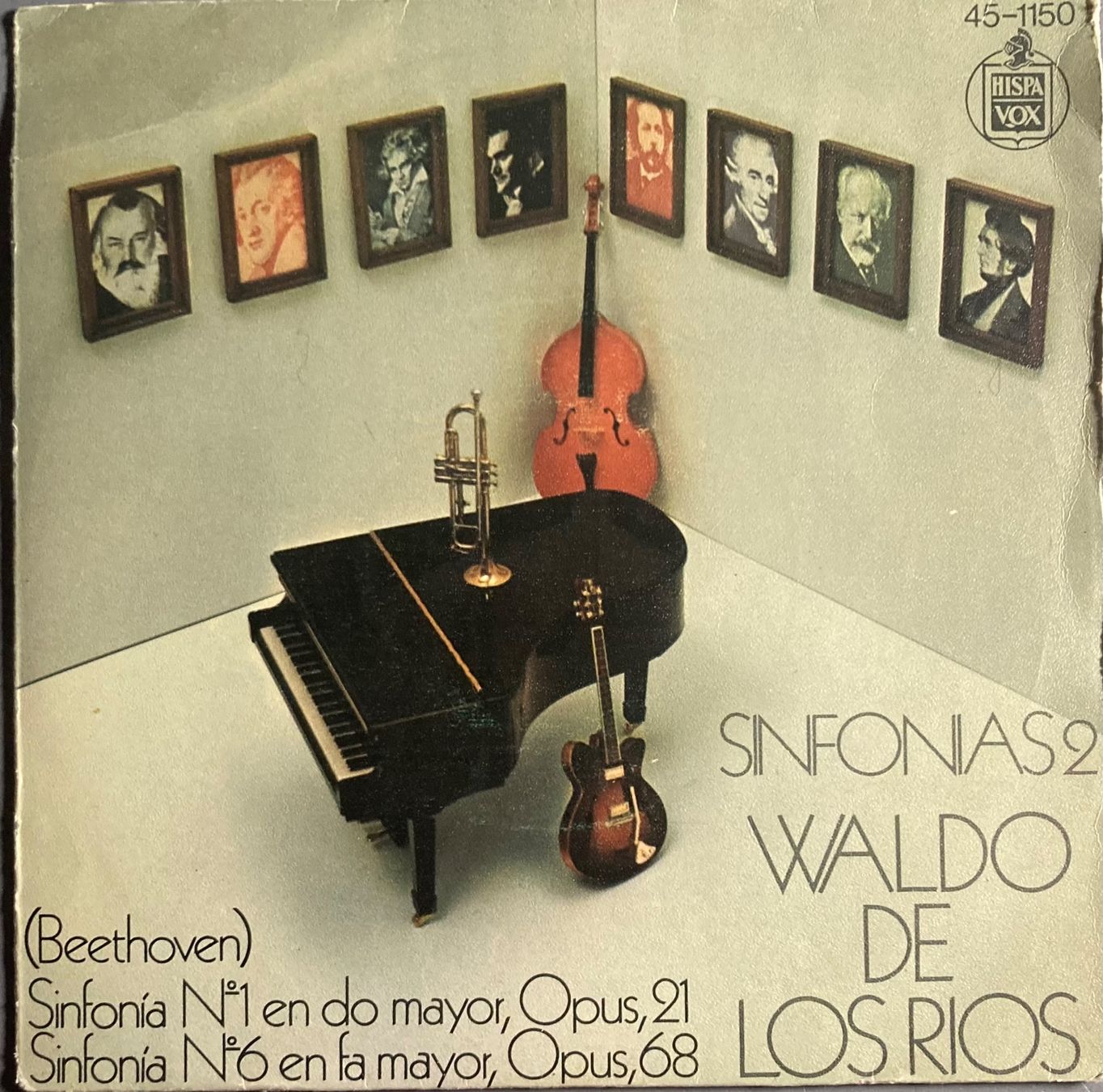 Schallplatten: WALDO DE LOS RIOS - SINFONIAS 2 – Gebraucht aus Poliez-Pittet von Newtown-Records