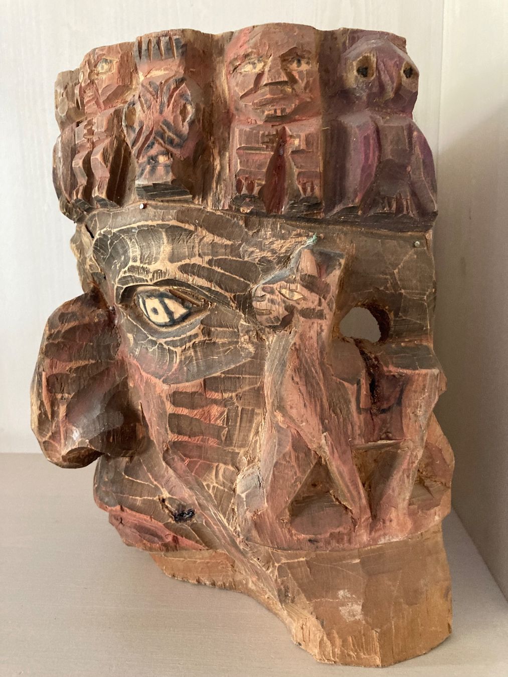 Sculture & Statue: Holzskulptur einmalig – Usato da Bolligen venduto da abara1 2
