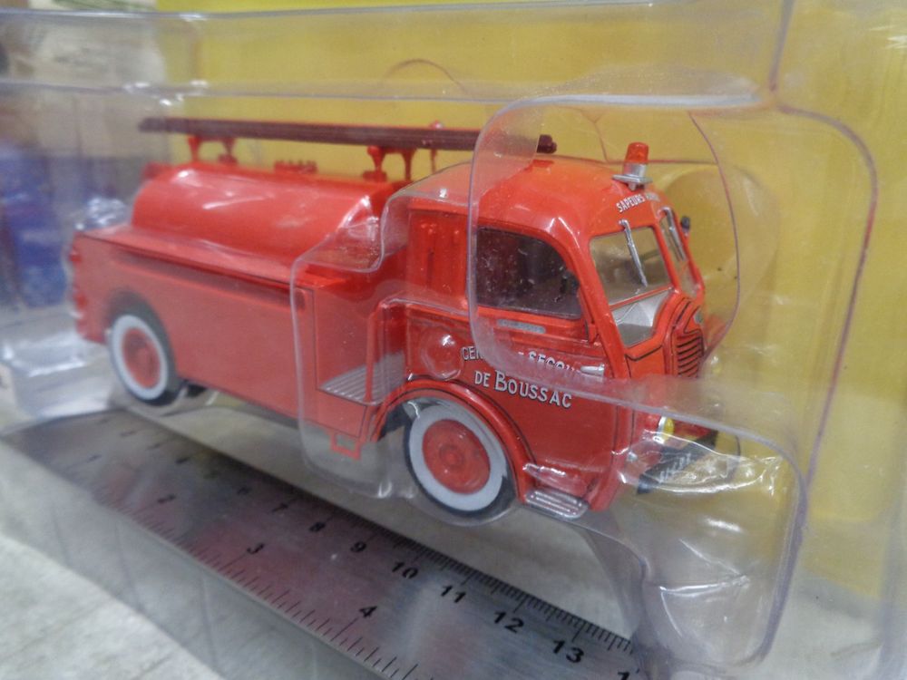 Camion Pompier OPO 10 1:43 - Delahaye 163 Broussac Creuse, Métal