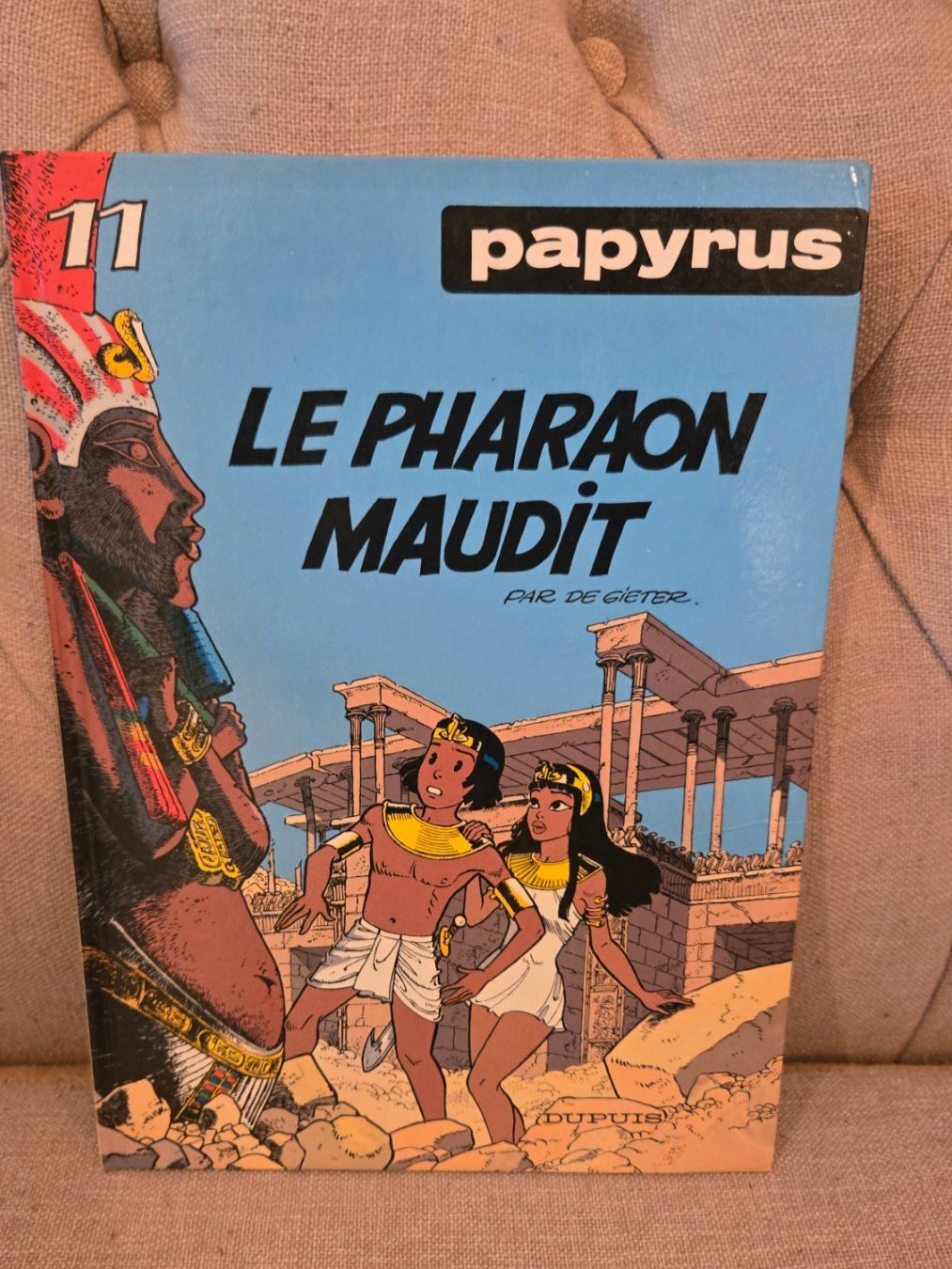 Fumetti: Papyrus N°11 - Le pharaon maudit - EO coté – Usato da Crémines venduto da Blakedrake