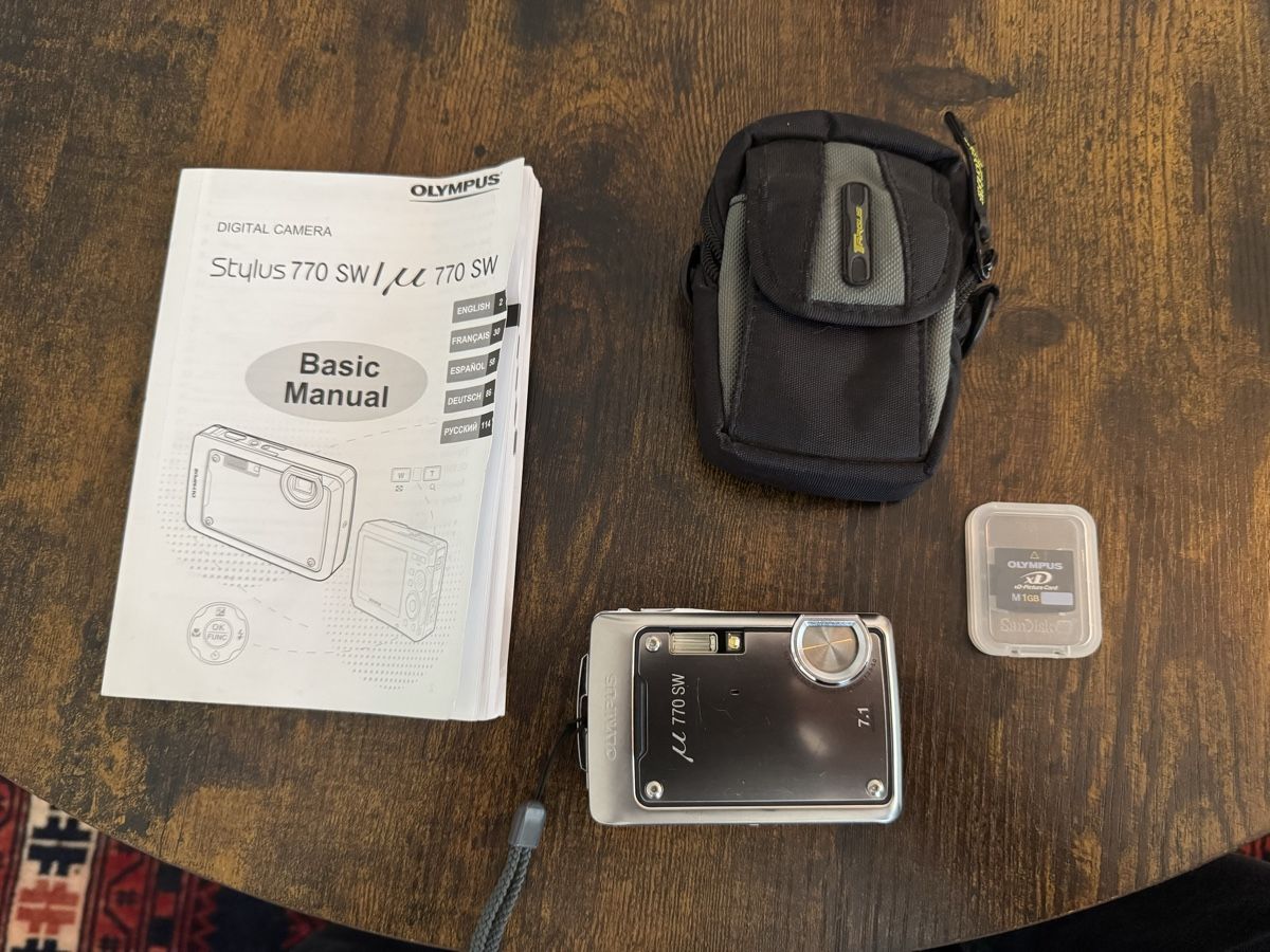 Olympus Kamera: Olympus mju 770 sw digitalkamera – Gebraucht aus Zunzgen von milesdavis76 1