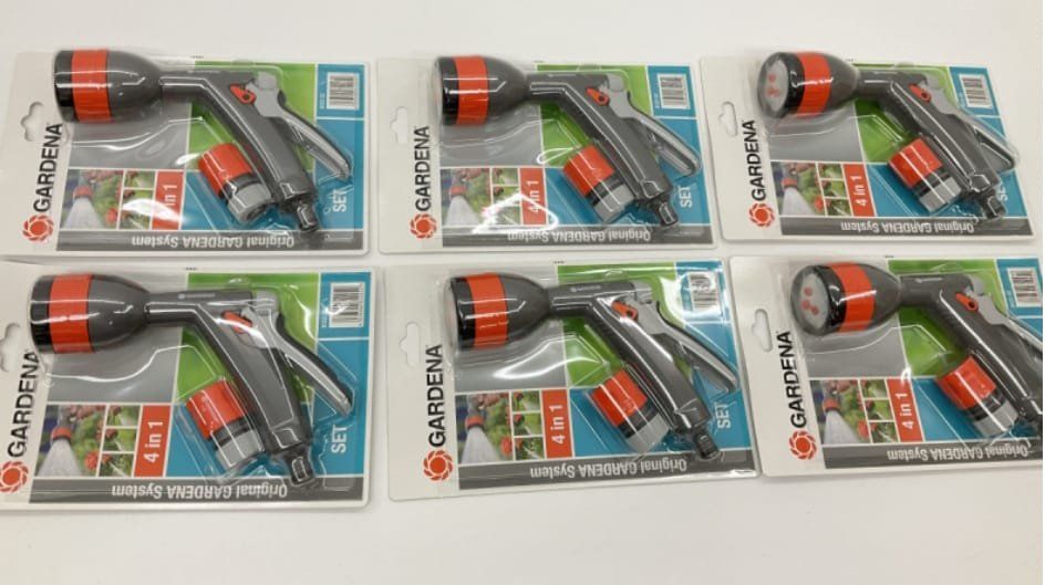 Tecnologia medica: 6 x Gardena Gartenbrausen – Nuovo e nell'imballaggio originale da Buchs SG venduto da sem_vd5r
