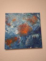 Leinwandbild Handgemalt
