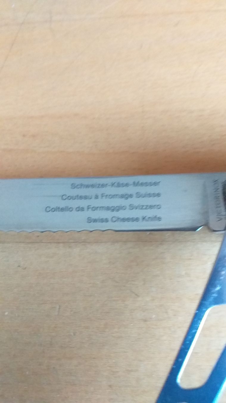 Victorinox Taschenmesser: Käse Messer – Neu (gemäss Beschreibung) aus Wünnewil von 04Blume 4