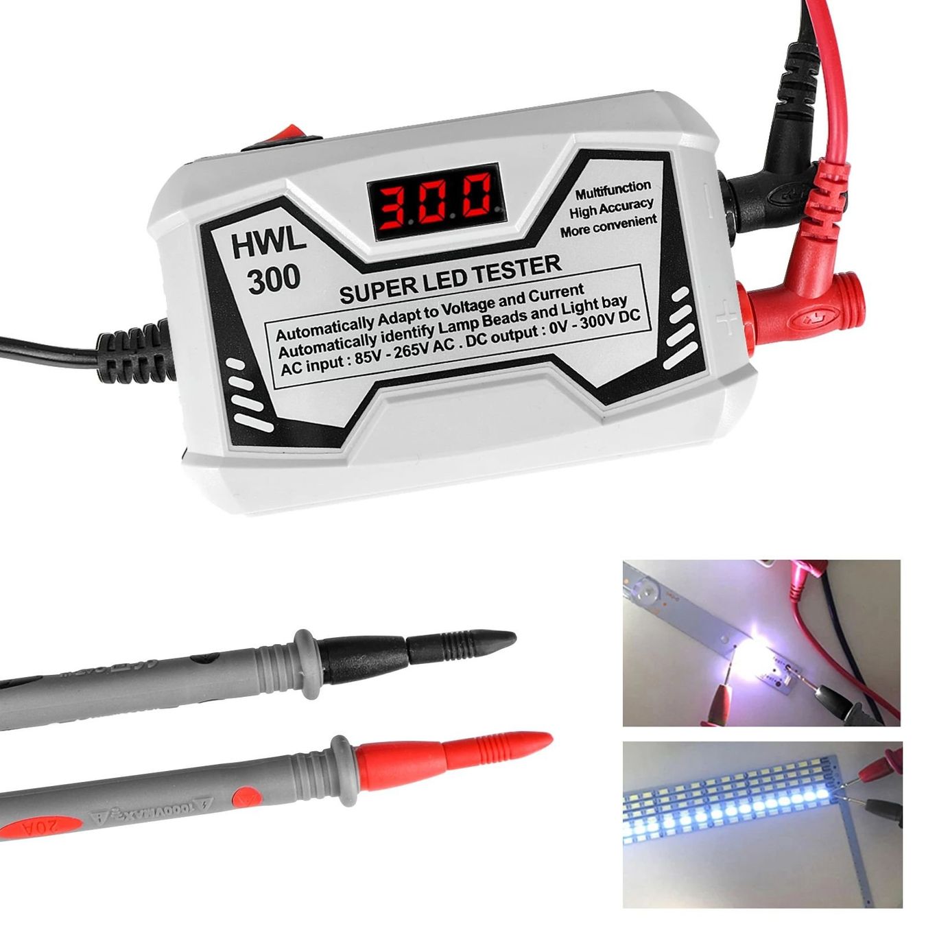 Componenti elettronici: LED Backlight Tester TV / Display / Leuchten – Nuovo e nell'imballaggio originale da Zürich venduto da buyfinest 3