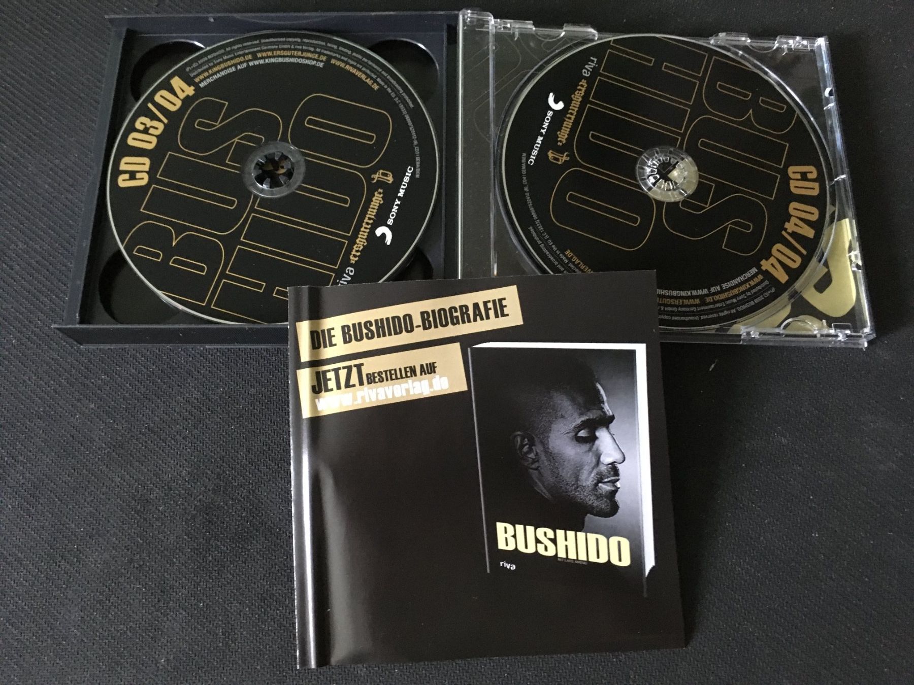 CD: Bushido - Bushido Liest -CD- Hörbuch 4 CD's – Usato da St.Gallen venduto da MedienJoe 2