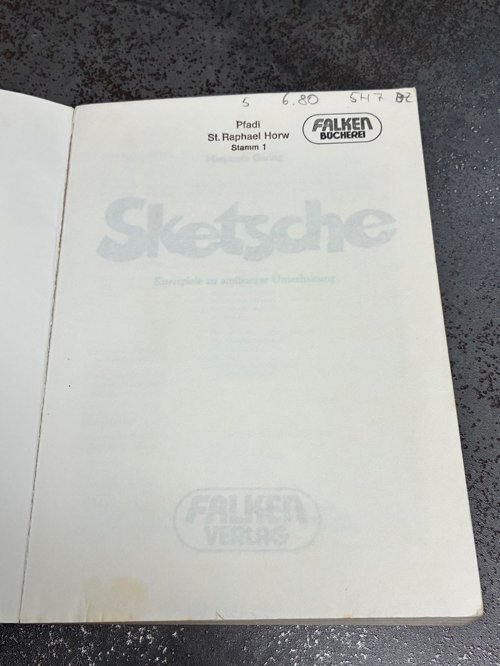 Libri: Sketsche Kurzspiele Buch 1969 – Usato da Horw venduto da adler65 3