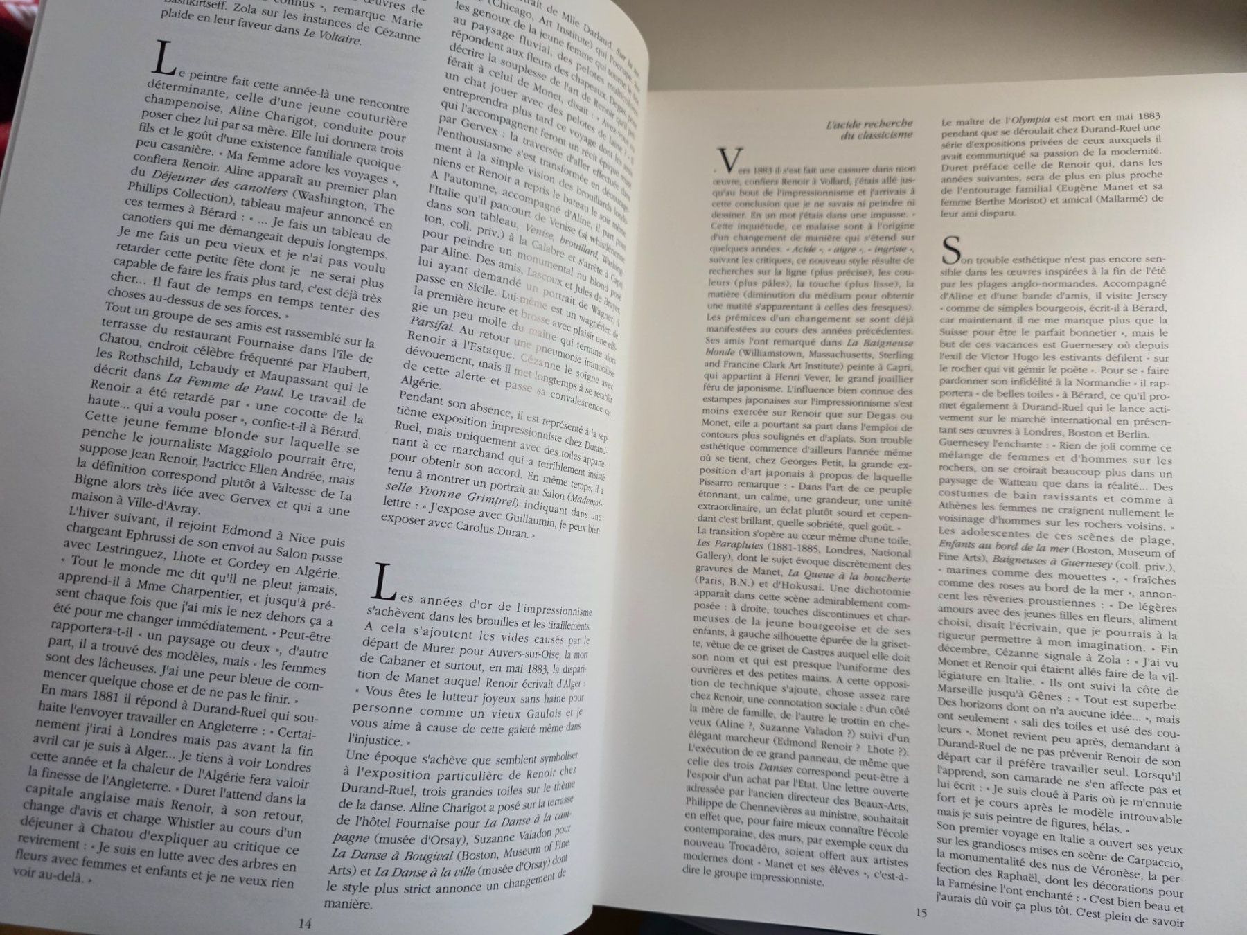 Libri: Renoir - Peter Knapp - Editions de Chene 1989 – Usato da Walterswil BE venduto da Lonitti 3