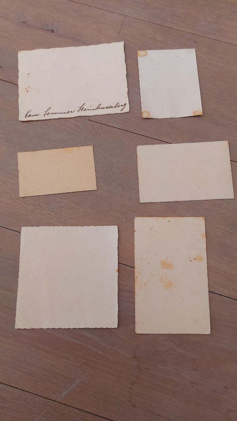 Cartes: Antike Kärtli mit Sprüchen oder Bildern – D'occasion à Sutz par Lachsforelle 1