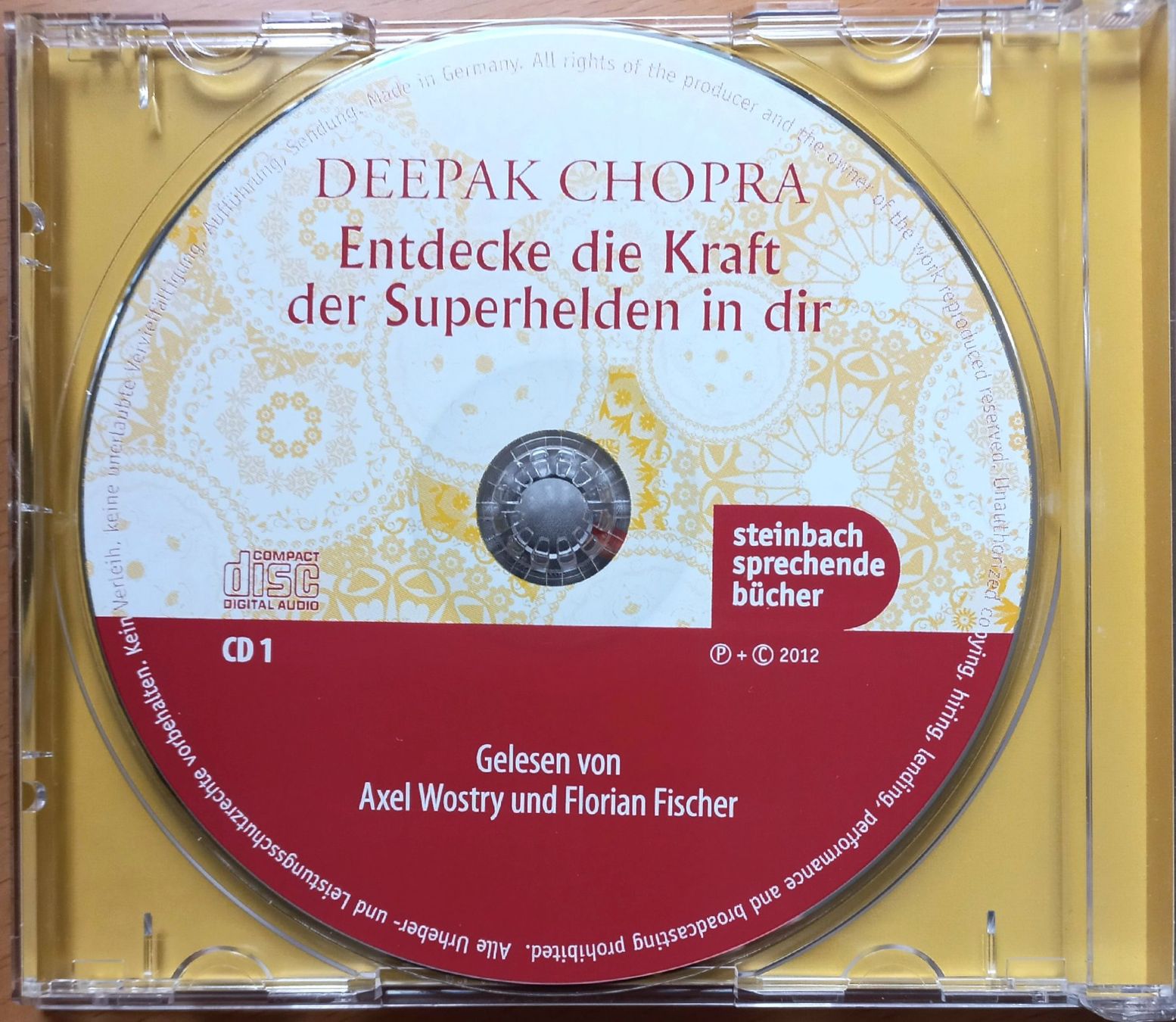 CDs: 3 CD Hörbuch - Deepak Chopra - Superhelden in Dir – Gebraucht aus Niederuzwil von lubimaja 1