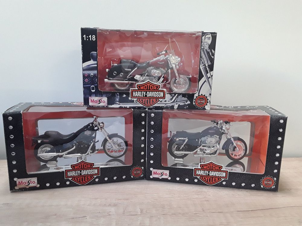 Motor HARLEY DAVIDSON Cycles _ 3 x Motorräder in 118 Kaufen auf Ricardo